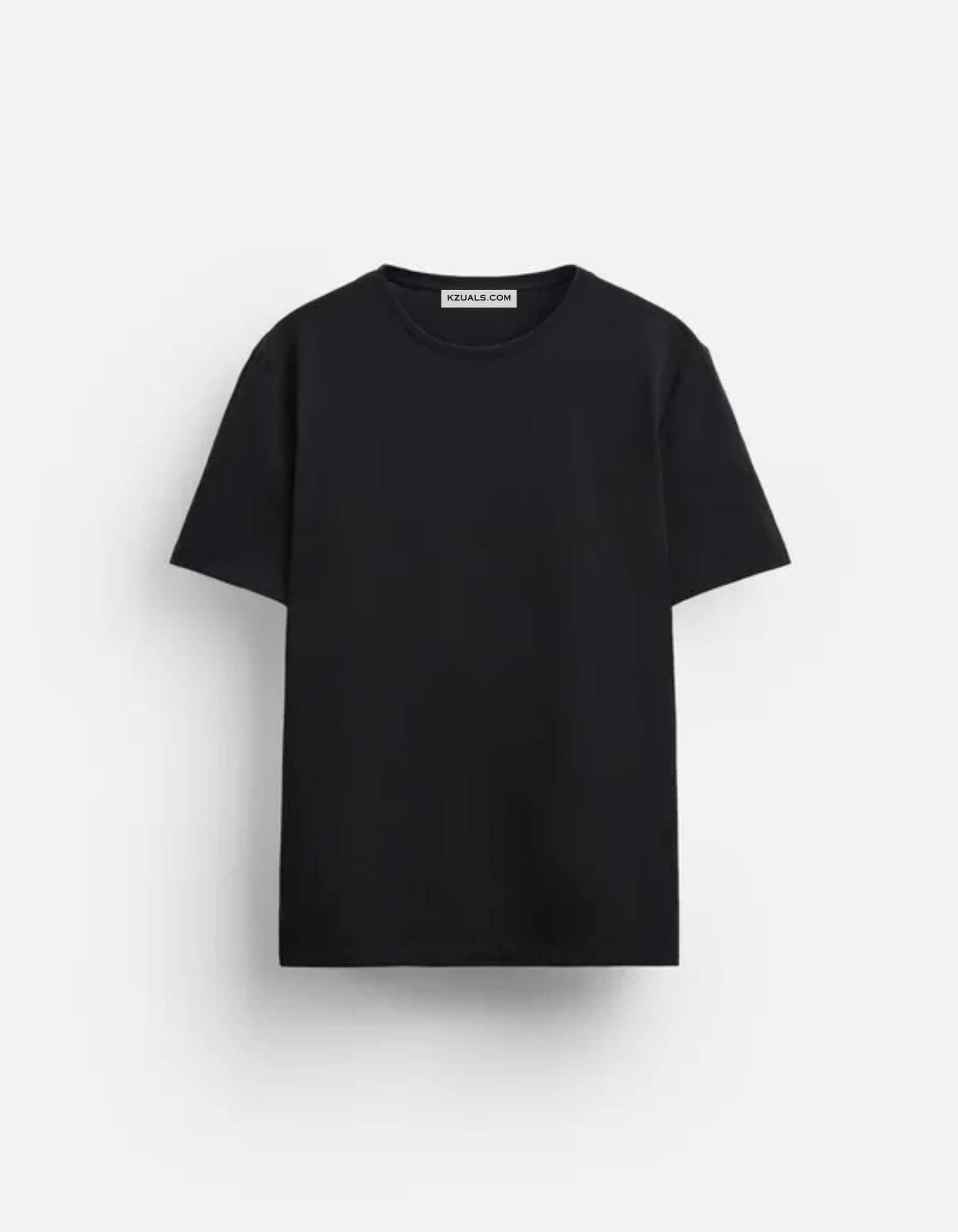 Black Plain Oversized Tshirt