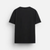 Black Plain Oversized Tshirt