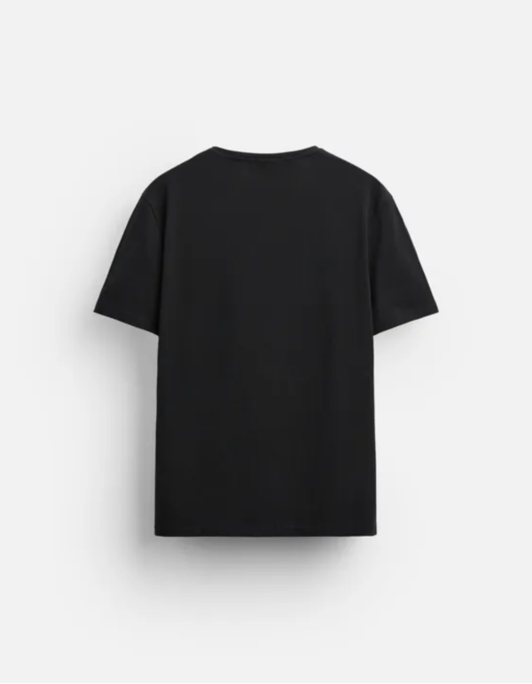 Black Plain Oversized Tshirt