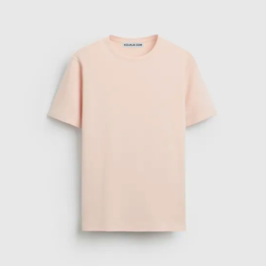 Light Pink Plain Oversized Tshirt