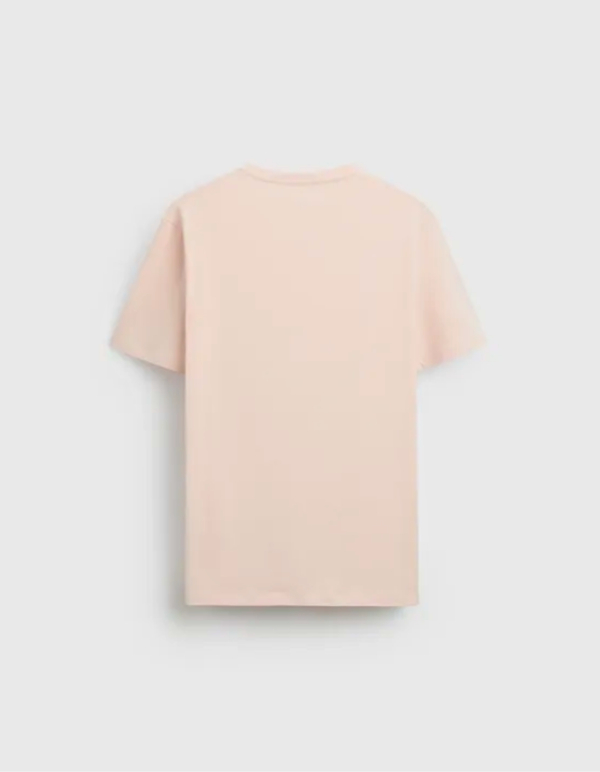 Light Pink Plain Oversized Tshirt