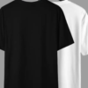 Black & White Plain Tshirt Combo